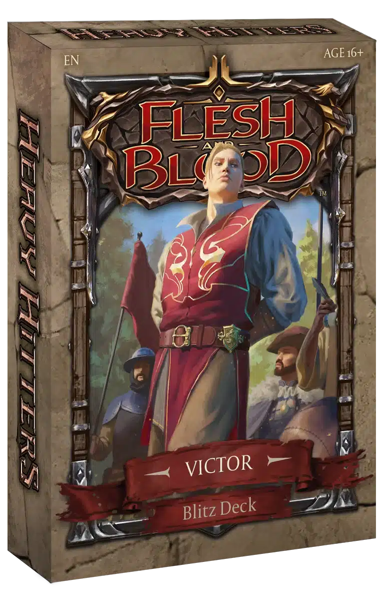 Flesh and Blood Heavy Hitters Victor Blitz Deck image 0